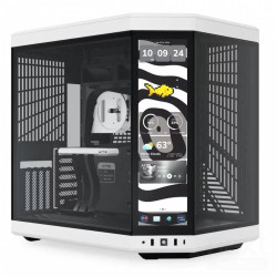 HYTE Y70 Touch Infinite Panda è un case midi-tower con bvetro temperato/b e btouchscreen integrato/b, supporta configurazioni ga