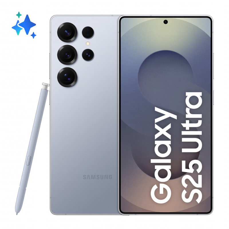 SAMSUNG S25 ULTRA 12+256GB DS 5G TITANIUM SILVER BLUE SM-S938B  OEM