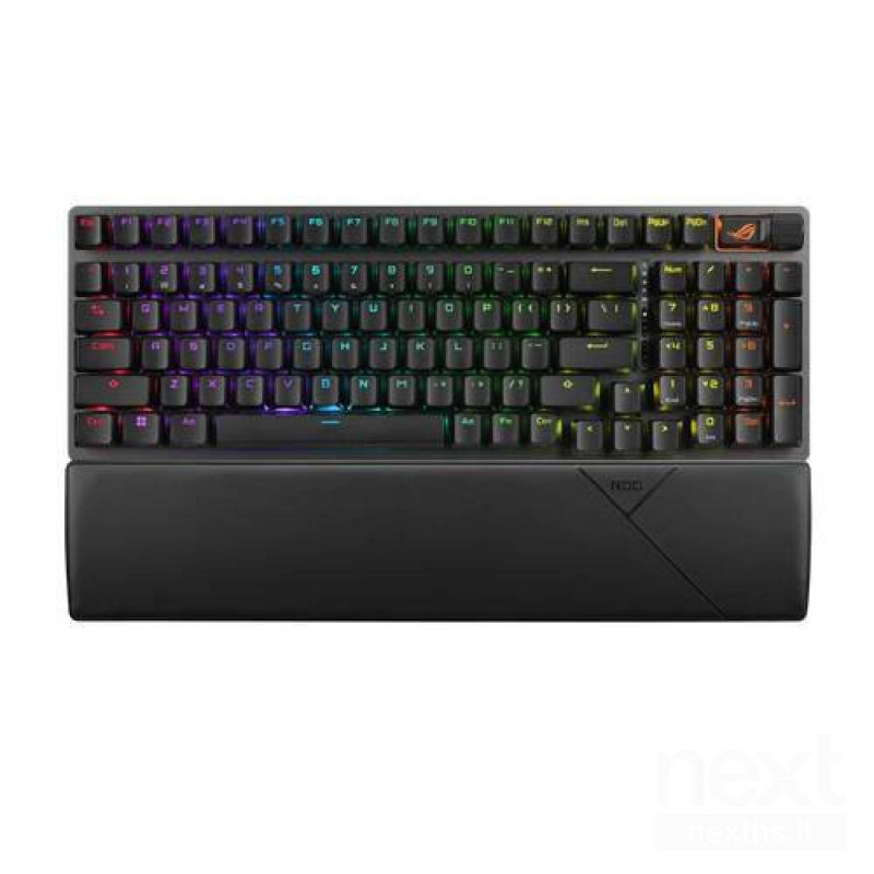 Asus ROG Strix Scope II 96 WL è una Tastiera Meccanica completa al 96% con tasti anti-UV e tecnologia wireless b ROG SpeedNova /