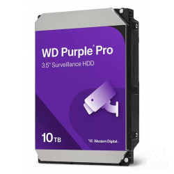 Western Digital Purple Pro WD102PURP offre 10TB di spazio per bvideosorveglianza/b avanzata. Ideale per sistemi IA, garantisce a