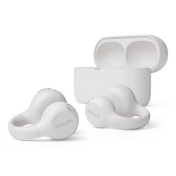 Philips Serie 2000 TAQ2000WT Auricolare True Wireless Stereo (TWS) clip auricolare, A orecchio aperto Musica e Chiamate