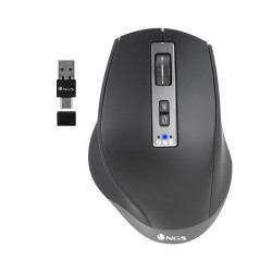 NGS BLUR-RB mouse Gaming Mano destra Bluetooth + USB Type-A 3200 DPI
