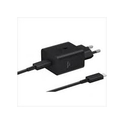 SAMSUNG POWER WALL CHARGER 45W USB-C + CABLE USB-C TO USB-C 1.8M BLACK EP-T4511XBEGEU
