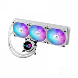 ASUS ROG Strix LC III 360 ARGB White Edition raffredda efficacemente la tua bCPU/b. Il design bbianco/b e l'illuminazione bARGB/