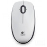 Logitech B100 Mouse ottico 800DPI USB Bianco