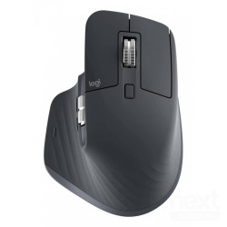 Logitech MX Master 3S offre bprecisione/b e bfluidità/b su ogni superficie, anche in vetro. I clic silenziosi e lo scorrimento M