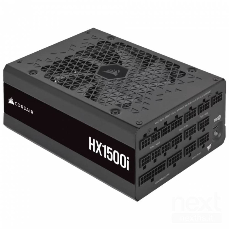 Corsair HX1500i è un alimentatore con potenza di 1500W e certificazione 80+ Platinum. bCorsair Renewed Certificato/b.