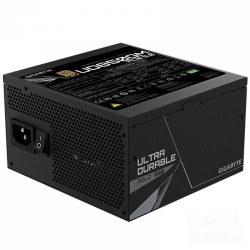 GIGABYTE UD850GM PG5 è un alimentatore che offre una potenza di 850W con connettore PCI-EX 5.0. Ideale per computer ad alte pres