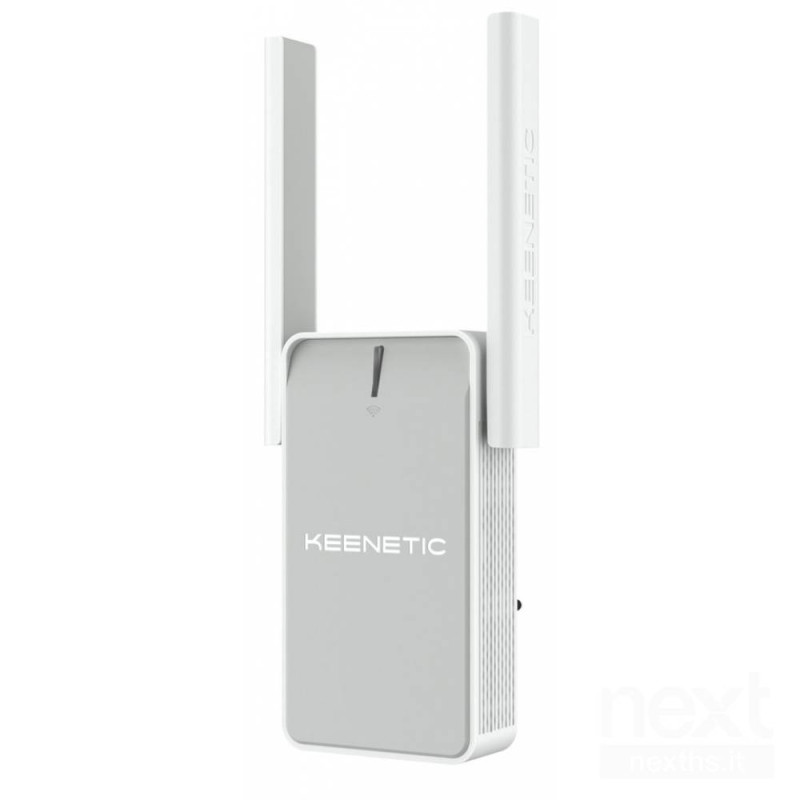Keenetic Buddy 5 amplifica la rete bWi-Fi mesh/b con porta Ethernet, offrendo una copertura estesa e bconnessione affidabile/b p
