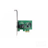 La scheda di rete TP-LINK TG-3468 è un adattatore Gigabit Ethernet 10/100/1000Mbps altamente integrato ed economico con bus PCIe