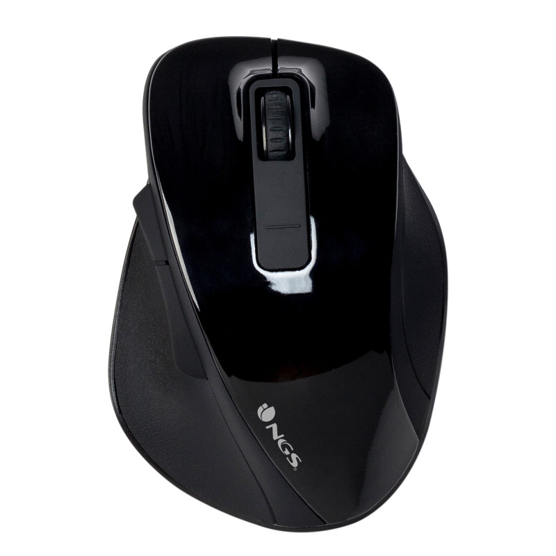NGS Bow mouse Ufficio Mano destra RF Wireless Ottico 1600 DPI