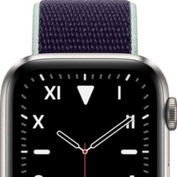 AppleWatch Ultra3 GPS+Cellular, Cassa 49mm in titanio naturale con Loop in