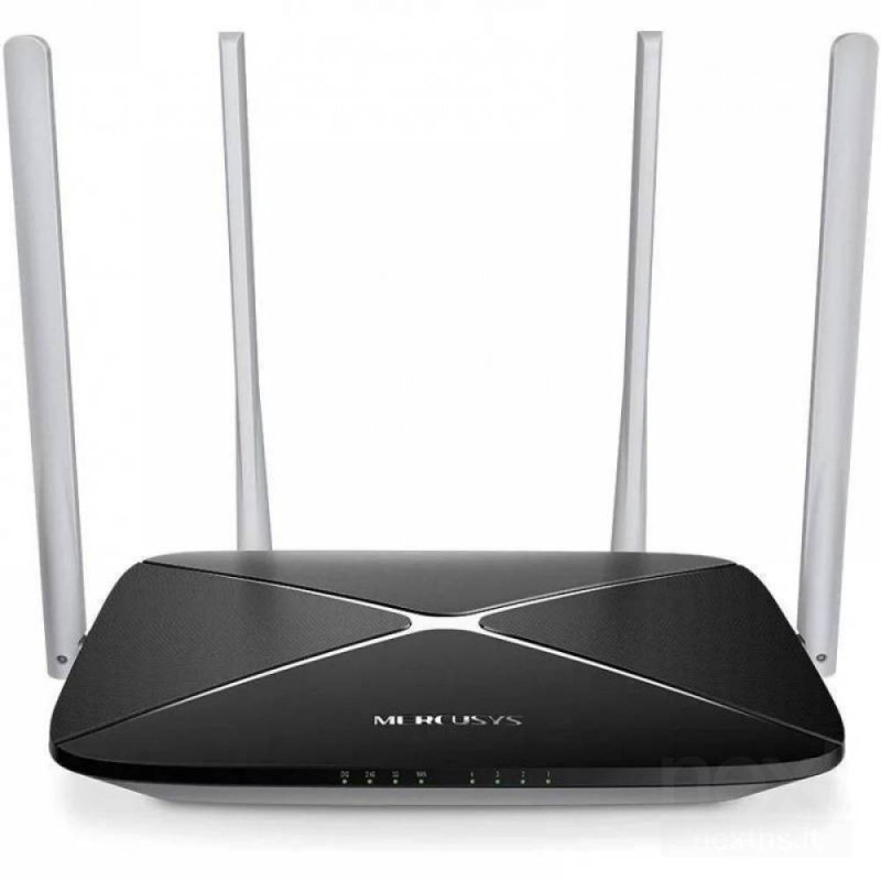 Router Wi-Fi Mercusys AC12 offre una velocità fino a 1200 Mbps, ideale per lo streaming e il bgaming online/b. Dotato di 4 anten