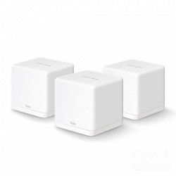 Mercusys Halo H30G offre una copertura bWi-Fi mesh/b fino a 260 m², ideale per connettere fino a 100 dispositivi. Garantisce un