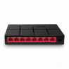 Mercusys MS108G espande la tua rete con 8 porte bGigabit Ethernet/b, offrendo velocità elevate e installazione bplug and play/b.