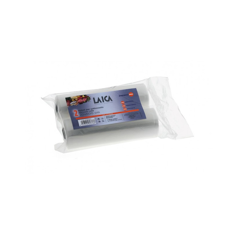LAICA VACUUM CONSERVATION ROLLS 20X600 PACK 2PCS VT3508