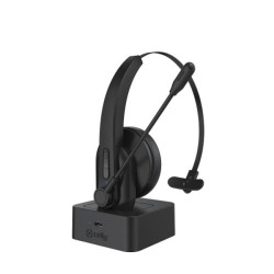 SWHEADSETMONO - Mono Wireless Headphones SMARTWORKING (SWHEADSETMONOBK)