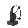 SWHEADSETMONO - Mono Wireless Headphones SMARTWORKING (SWHEADSETMONOBK)