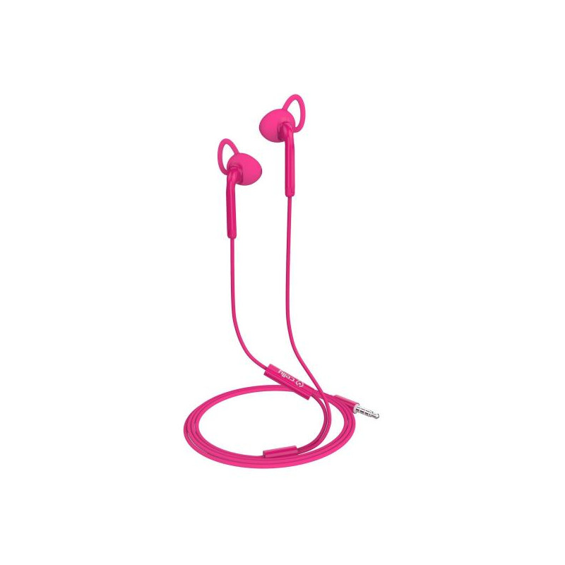 UP400ACT - Auricolare a filo stereo con jack 3,5mm a goccia, remote control e microfono in