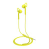 UP400ACT - Auricolare a filo stereo con jack 3,5mm a goccia, remote control e microfono in