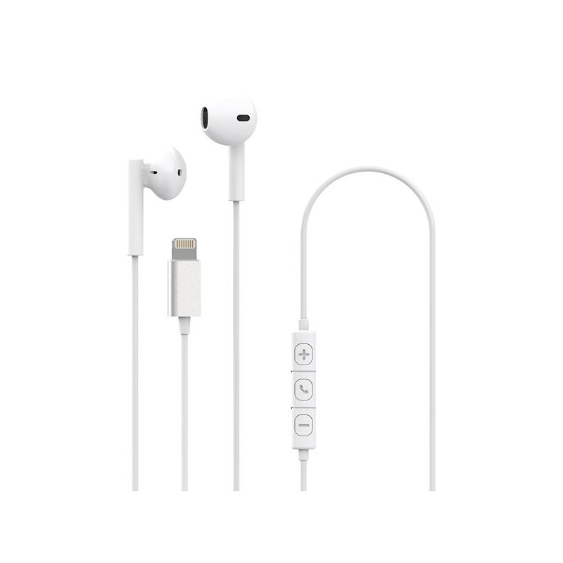 UP900LIGHT - Drop Lightning Stereo Wired Earphones (UP900LIGHTWH)