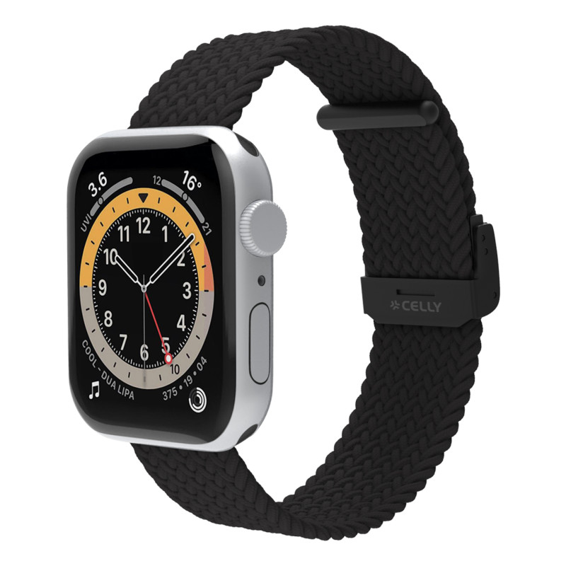 WBANDBRAIDED - Apple Watch Band 42/44/45mm (WBANDBRAIDEDBK)