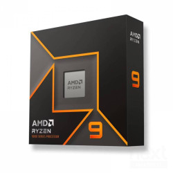 Processore AMD Ryzen 9 9900X con 12 core per socket AM5, raggiunge frequenza di 5.6GHz, 3 livelli di cache. bDissipatore non inc