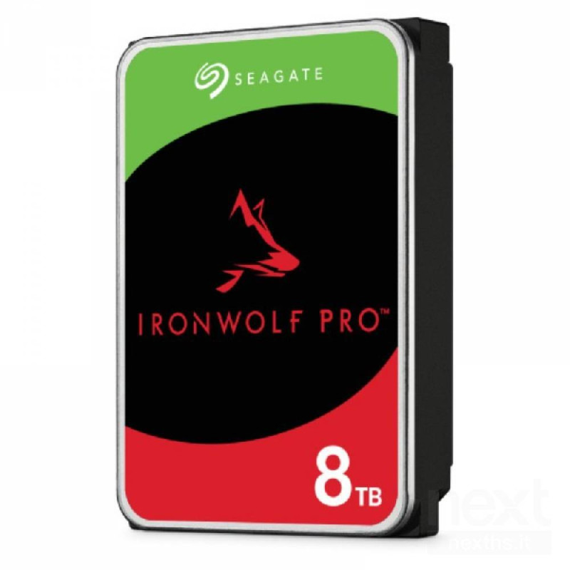 Seagate IronWolf Pro ST8000NT001 è un bhard disk interno/b da b8 TB/b per bNAS/b, con bprestazioni 24x7/b e baffidabilità/b.