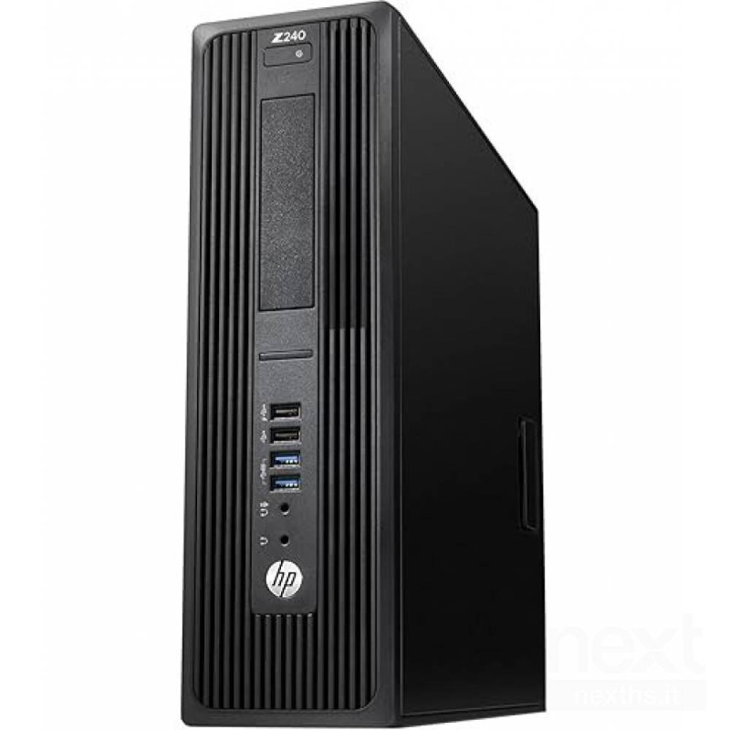 HP Z240 SFF offre bpotenza/b e baffidabilità/b per professionisti. Con bi7-6700/b, b16GB RAM/b e b512GB SSD/b. Ideale per design