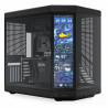 HYTE Y70 Touch Infinite Pitch Black è un case midi-tower con vetro temperato e touchscreen integrato, supporta configurazioni ga