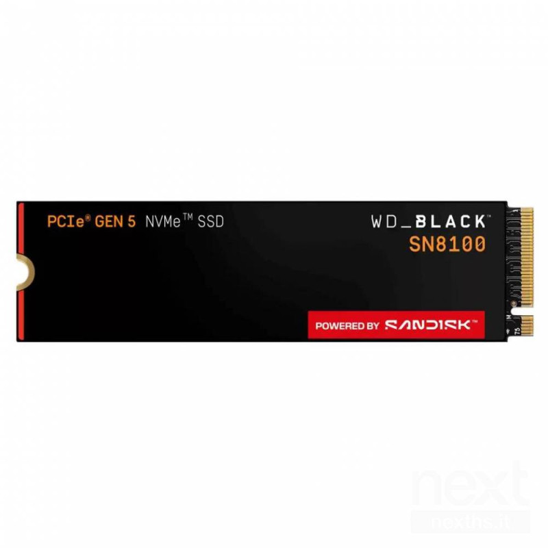 Western Digital Black SN8100 offre velocità incredibili fino a 14.900 MB/s, ideale per il gaming e la creazione di contenuti. Do