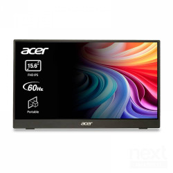 Acer PM161QB1BMIUUX offre immagini Full HD su un display da 15.6". Ideale per professionisti sempre in movimento, vanta un panne