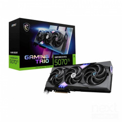 MSI GeForce RTX 5070 Ti Trio Gaming OC offre bprestazioni eccezionali/b per bgaming/b e applicazioni grafiche. Con b16GB GDDR7/b