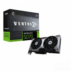 La bMSI GeForce RTX 5070 Ventus 2X OC/b offre prestazioni di bgaming/b eccezionali con 12GB GDDR7 e ray tracing avanzato. Raffre