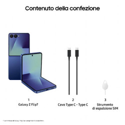 GALAXY Z FLIP7 12+256GB BLUE SHADOW (SM-F766BDBGEUE)