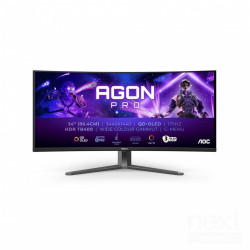 AOC AGON PRO AG346UCD è un bmonitor gaming/b da 34 pollici con tecnologia bQD-OLED/b e risoluzione WQHD. Offre 175 Hz di refresh