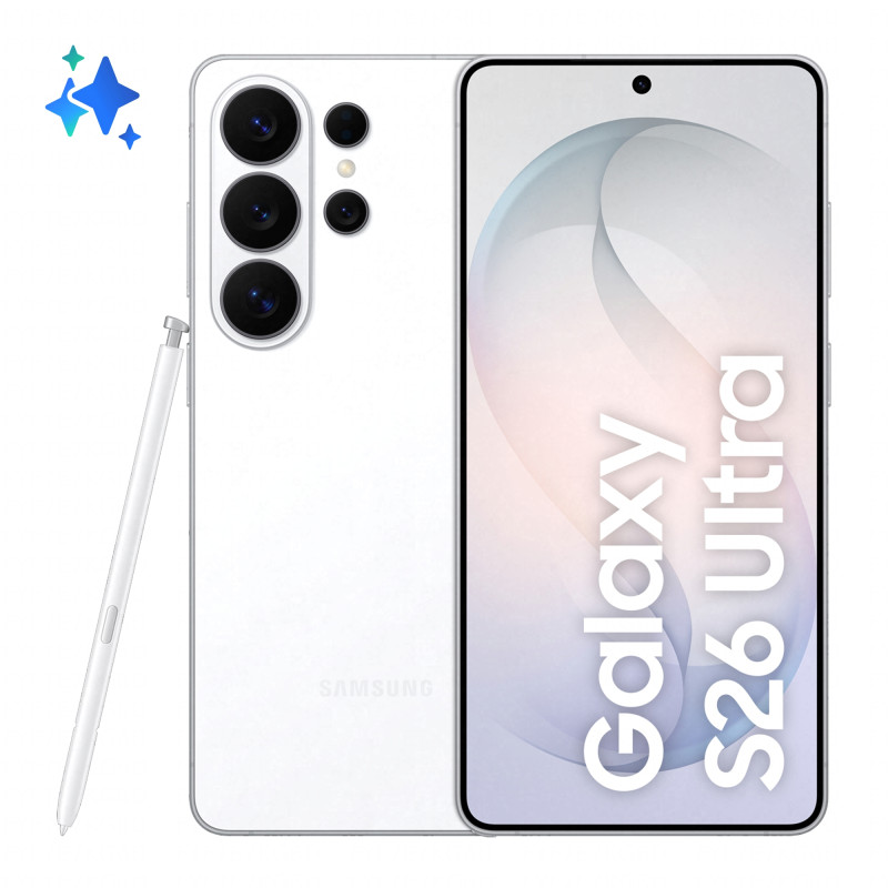 GALAXY S26 ULTRA 12+512GB WHITE (SM-S948BZWGEUE)