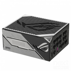 ASUS ROG THOR 1200P3 è un balimentatore gaming/b da b1200W/b con certificazione b80+ Platinum/b. Offre connettori modulari, illu