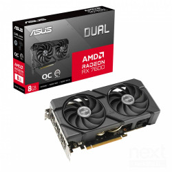 ASUS Dual Radeon RX 7600 EVO OC Edition è una bscheda grafica/b potente con bAMD Radeon RX 7600/b e b8GB GDDR6/b. Offre prestazi