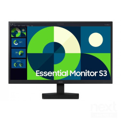 Samsung S31D offre immagini bFull HD/b nitide e colori vivaci. Ideale per lavoro e intrattenimento, con design bminimalista/b e