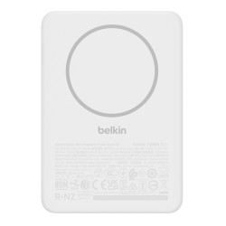 Belkin BPD010hqWH 5000 mAh Carica wireless Bianco