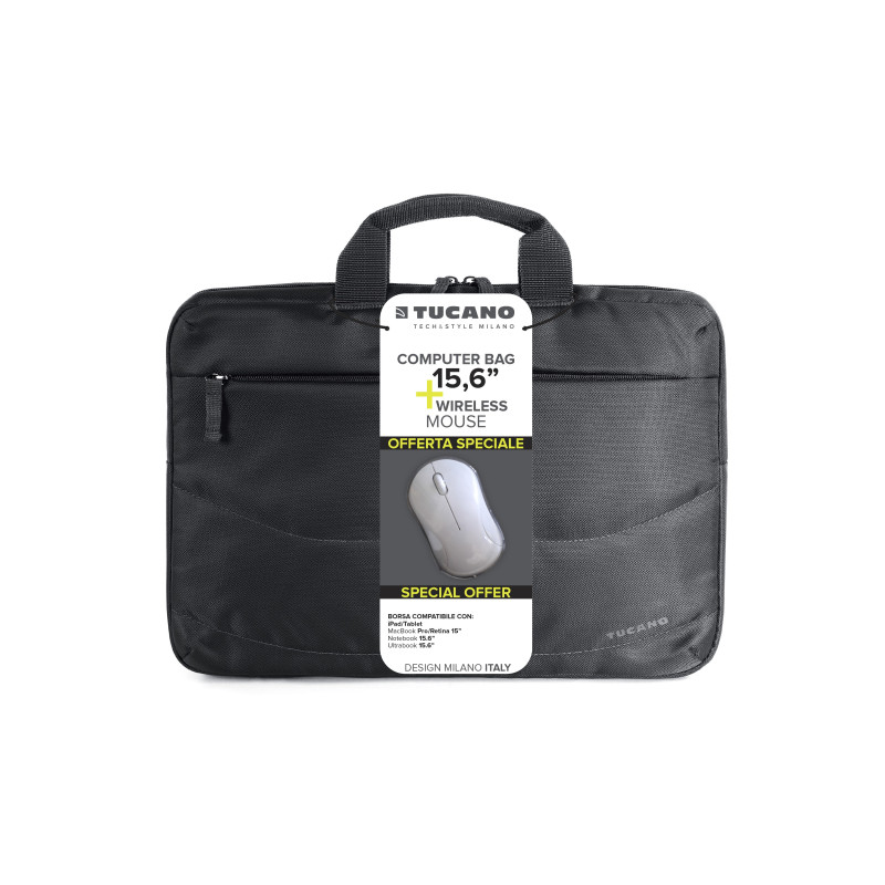 Tucano Borsa Linea Idea + Mouse Wireless