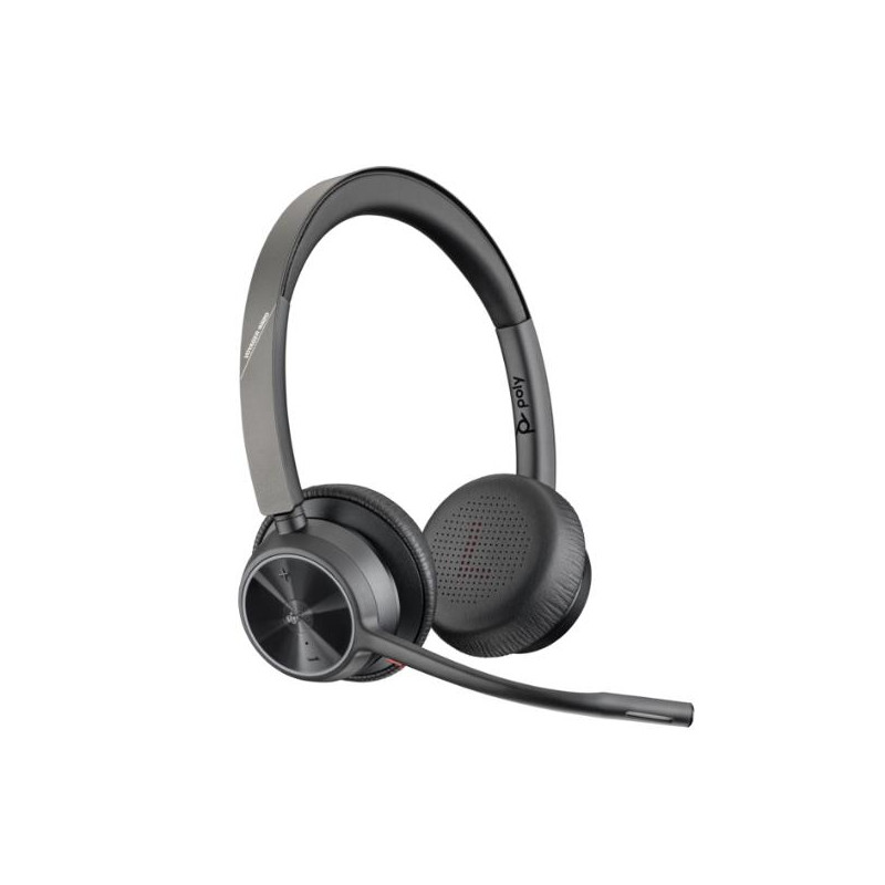 Cuffie HP Poly Voyager 4320-MS Headset +BT700 dongle +Charging Stand (77Z32AA)
