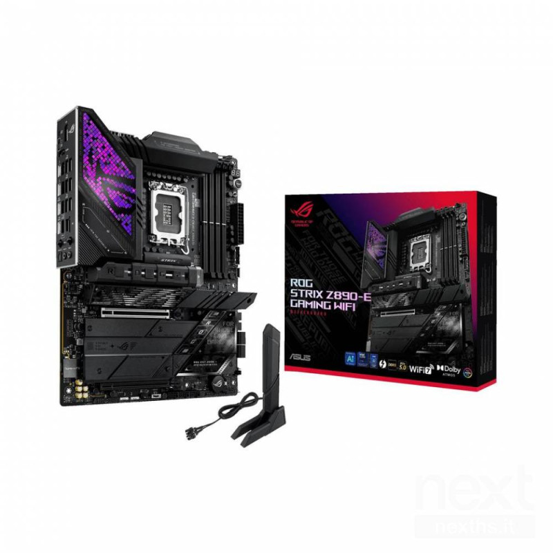 ASUS ROG Strix Z890-E Gaming WIFI è una bscheda madre ATX/b con bchipset Intel Z890/b e bsocket LGA 1851/b, ideale per bprocesso