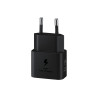 Samsung Power Wall Charger 25W Usb-c Black + Cable Case PC