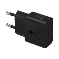 SAMSUNG POWER WALL CHARGER 25W USB-C BLACK EP-T2510NBEGEU
