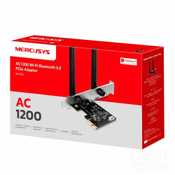 Mercusys Ma30E offre bWi-Fi dual-band/b AC1200 e bBluetooth 5.0/b per desktop, con antenne per una copertura ottimale e sicurezz
