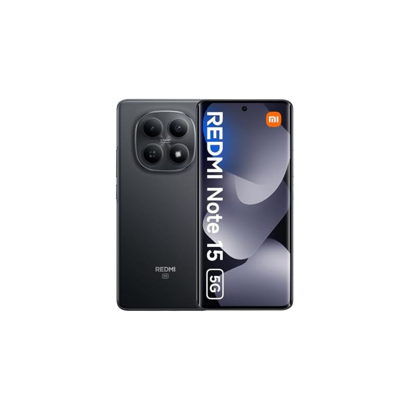 Xiaomi Redmi Note 15 6+128GB 5G Black Smartphone