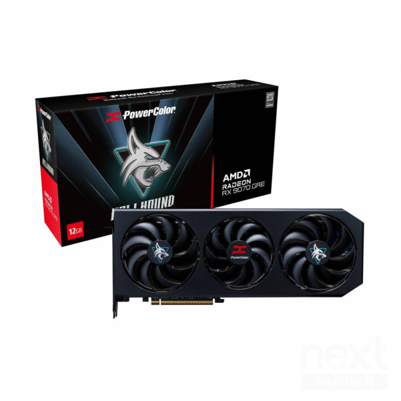 PowerColor Hellhound Radeon RX 9070 GRE