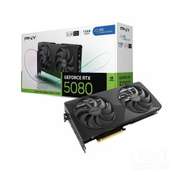 PNY GeForce Rtx 5080 offre bprestazioni/b elevate con 16GB GDDR7 in un design bslim/b a doppia slot, ideale per il gaming e il b